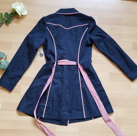 Modcloth | Jackets & Coats | Modcloth East Coast Tour Trench In Navy ...
